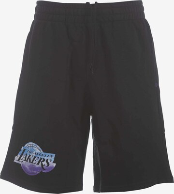 NEW ERA Regular Pants in Black: front