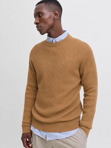 JACK & JONES Pullover '12283381'‌‌‌‌‌ in Beige