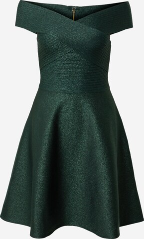 Robe de cocktail Karen Millen en vert : devant