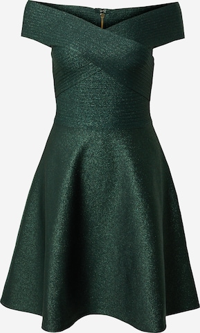 Karen Millen - Vestido de cocktail em verde: frente