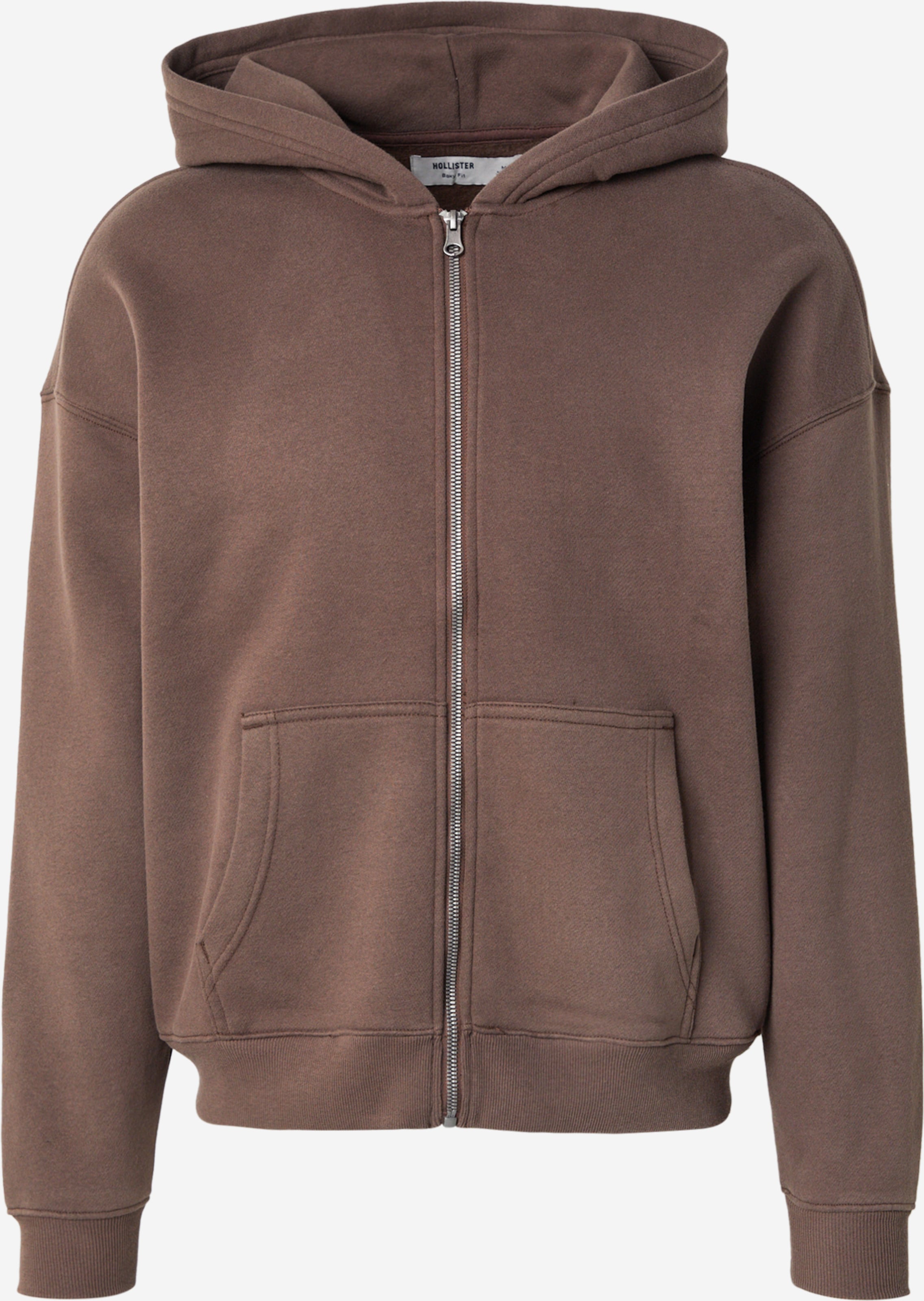 HOLLISTER Sweatjacke in Braun ABOUT YOU