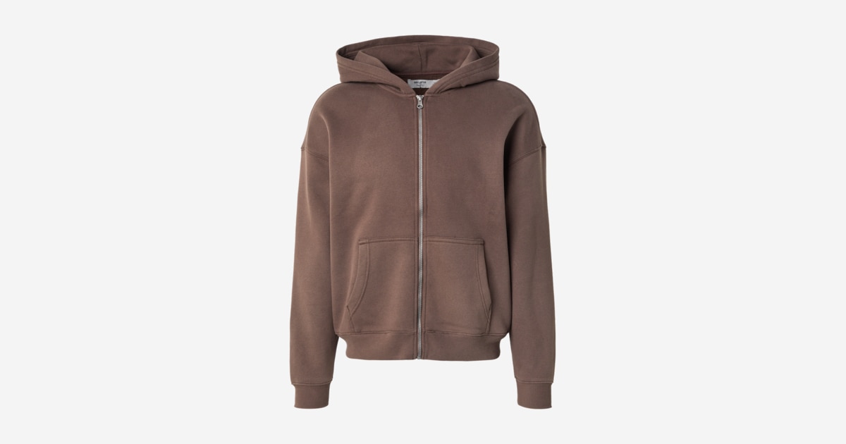 HOLLISTER Sweatjacke in Braun ABOUT YOU