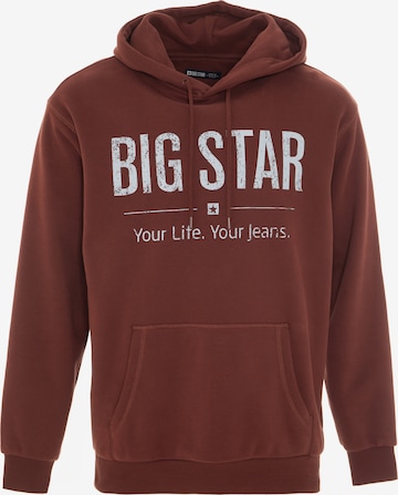 BIG STAR Sweatshirt 'Ashlyno' in Rood: voorkant