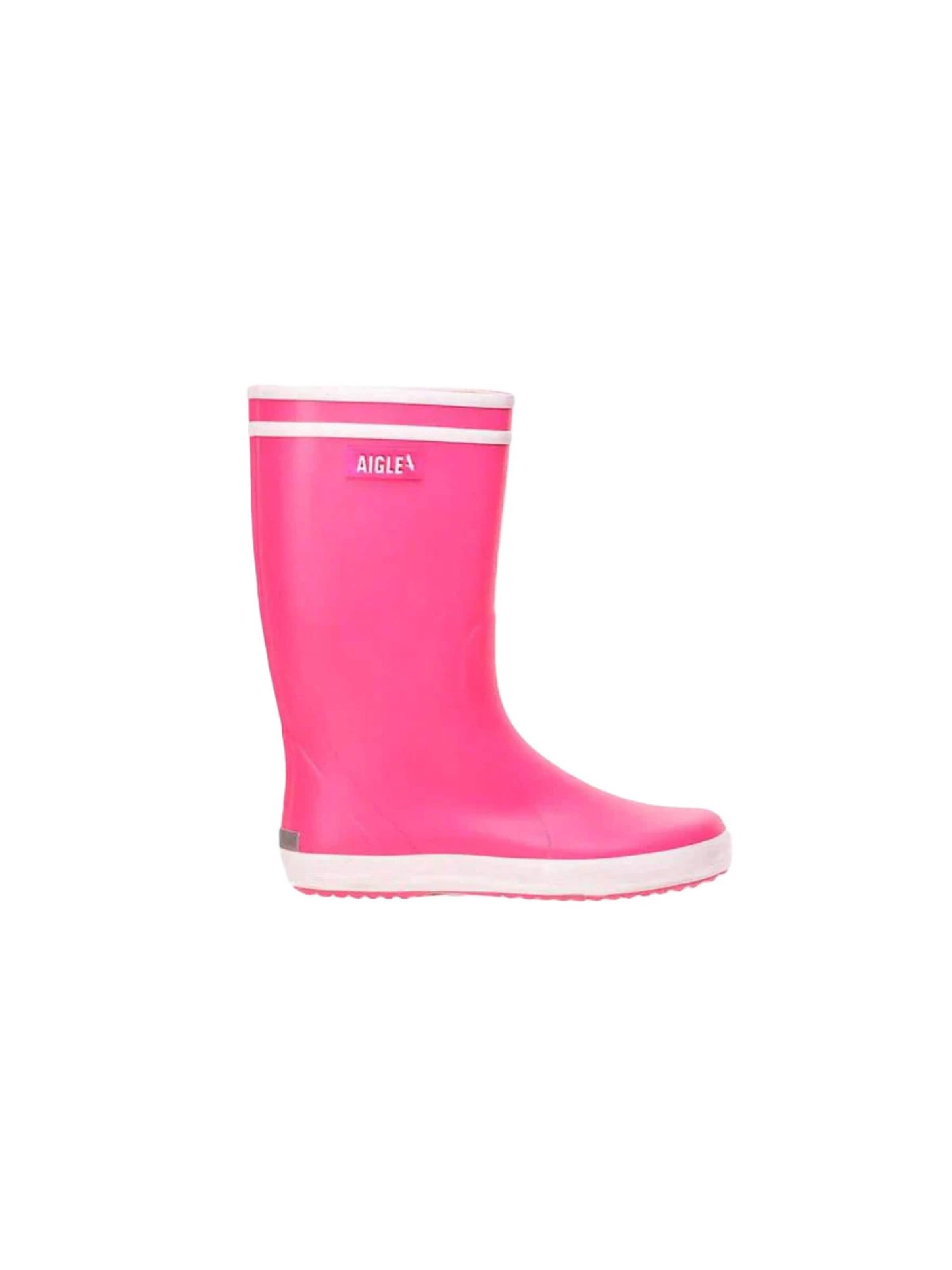 AIGLE Rubber Boots 'LOLLY POP' in Pink: front