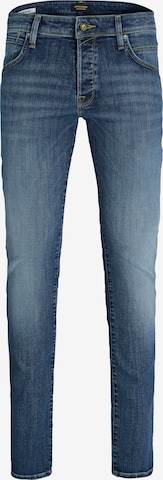 Coupe slim Jean Jack & Jones Plus en bleu : devant