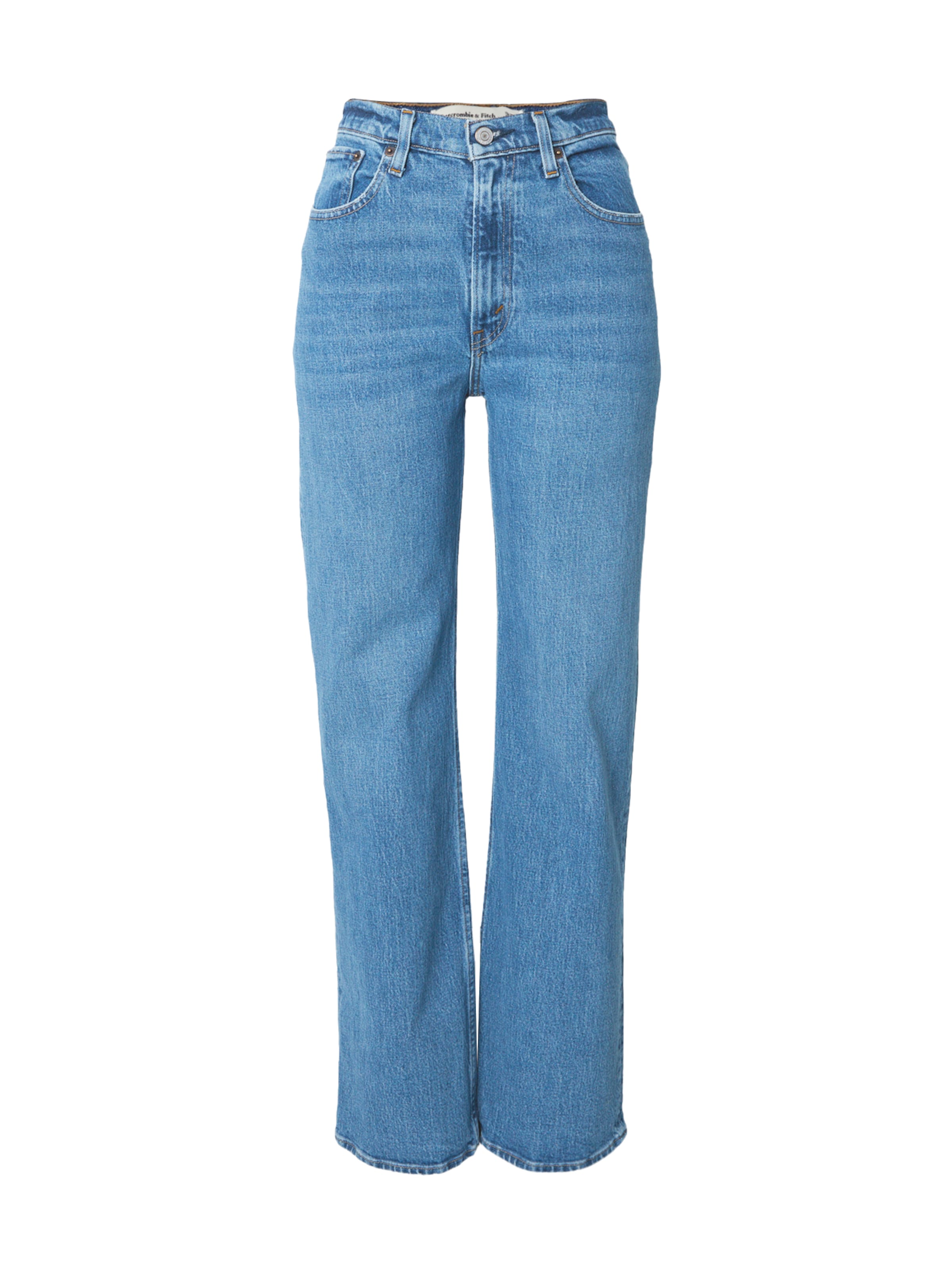 Abercrombie & Fitch Regular Jeans i blå: framsida