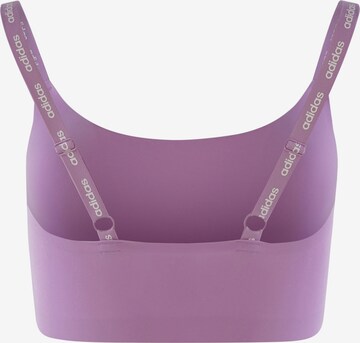 ADIDAS SPORTSWEAR Bustier Sport-BH ' SCOOP LOUNGE BRA ' in Lila