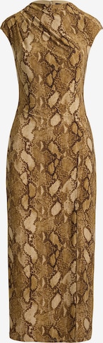 Robe Lauren Ralph Lauren en marron : devant