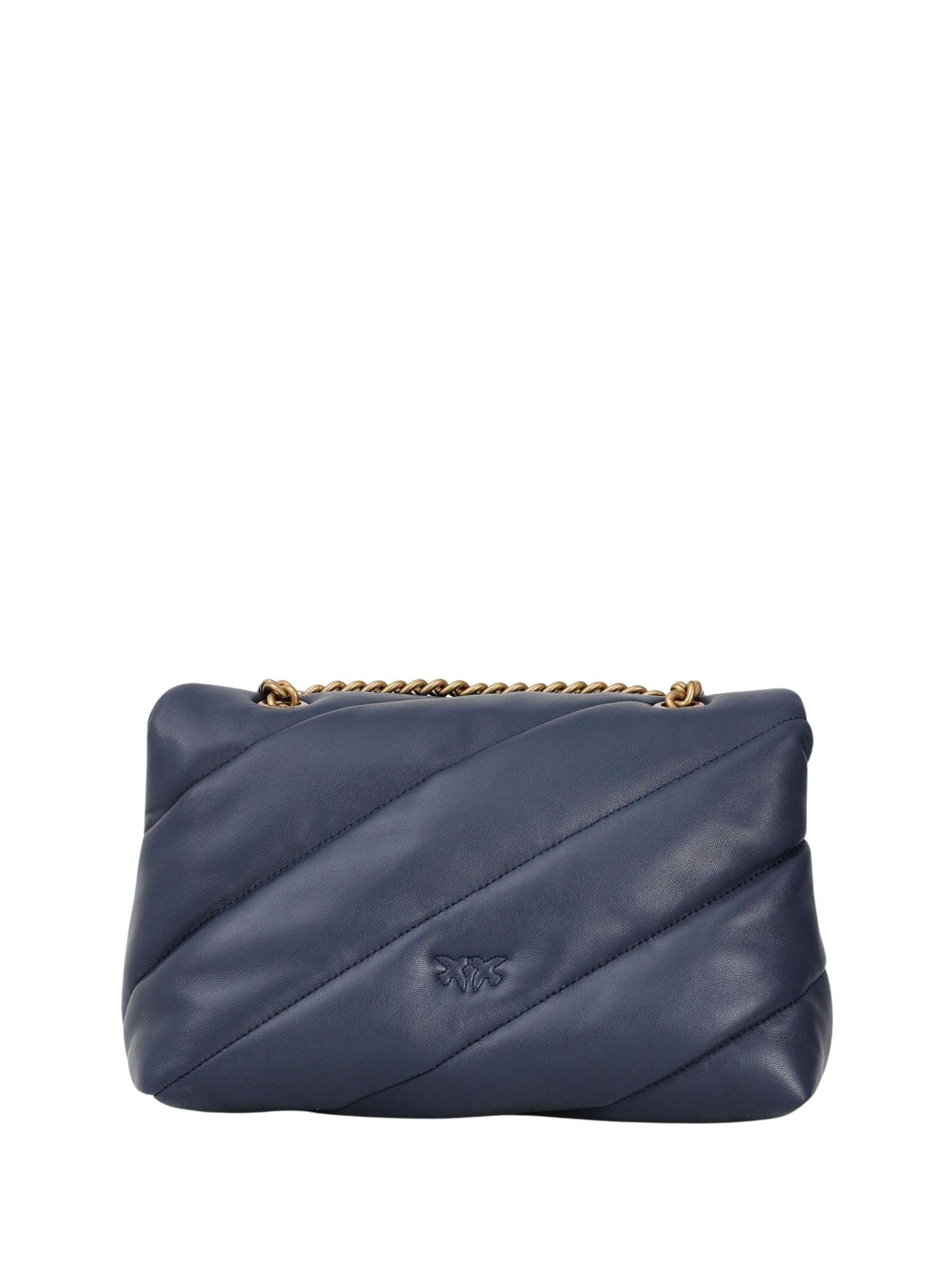 PINKORučna torbica 'Pinko Sacs à main Love Puff Classic Cl Sheep Nap Bleu' - plava boja