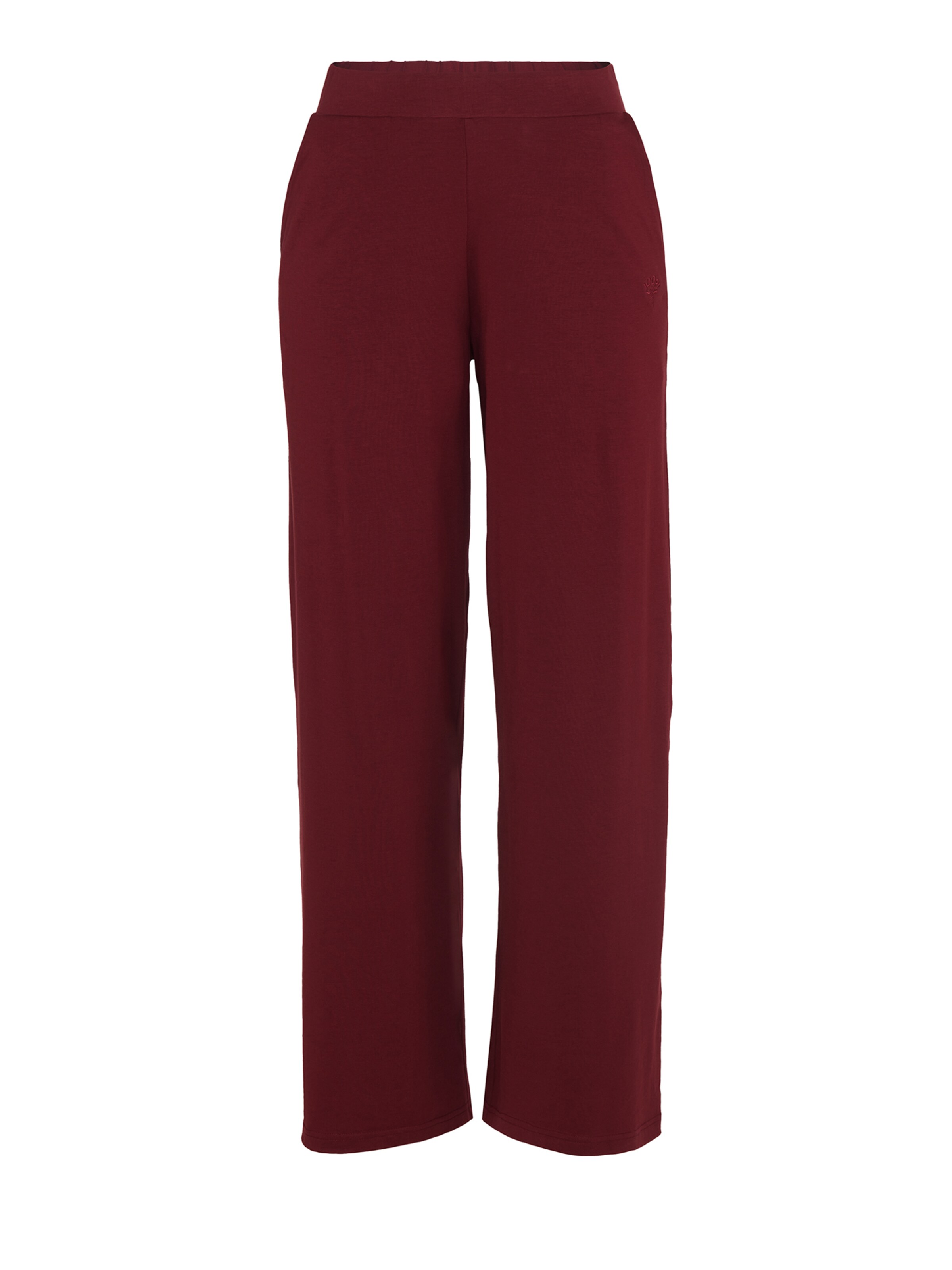 JOOP! - Loosefit Calças de desporto 'Cosy' em vermelho: frente