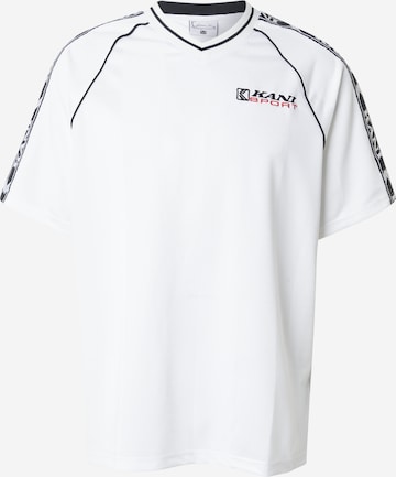 balta Karl Kani Marškinėliai: priekis