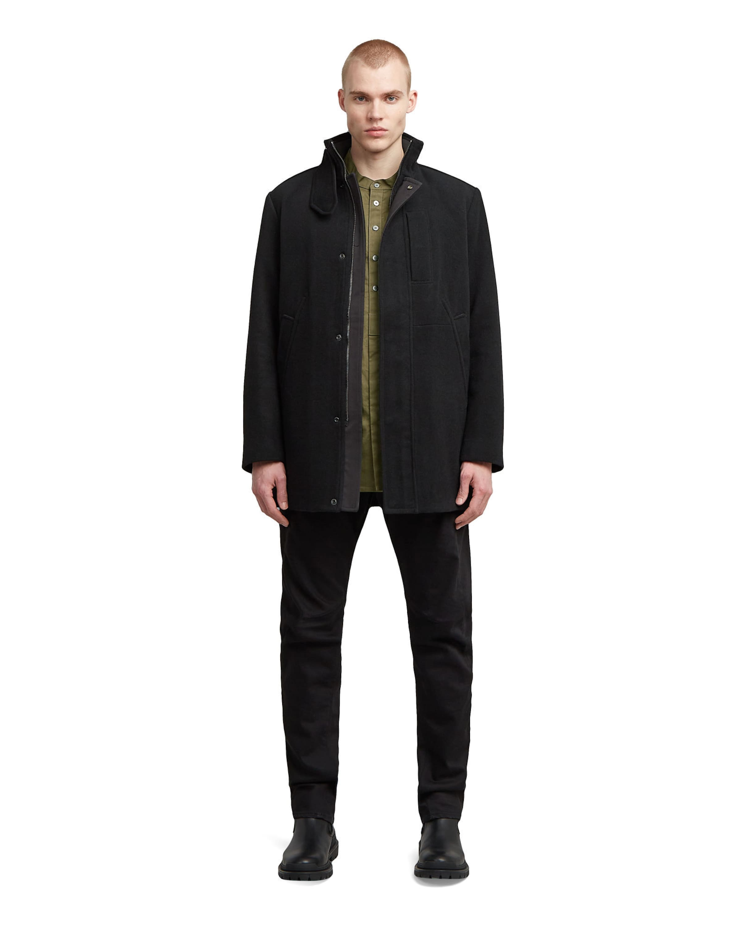 G-STAR Mantel in Schwarz