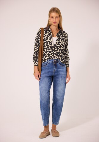 Street One Studio Blouse in Beige: front