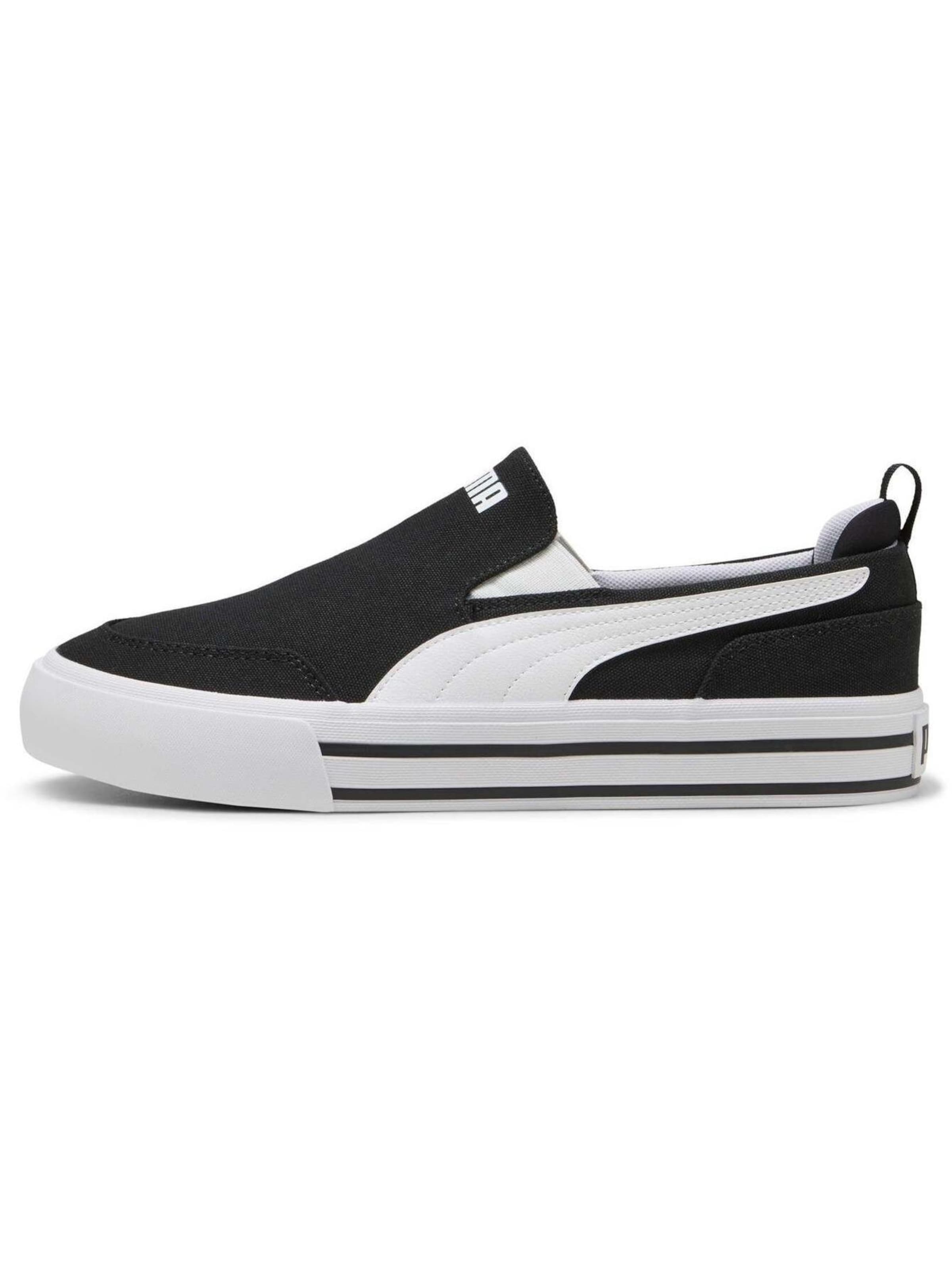PUMA Sportschuh 'Court Classic Vulc'‌‌‌ in Schwarz: Vorderseite