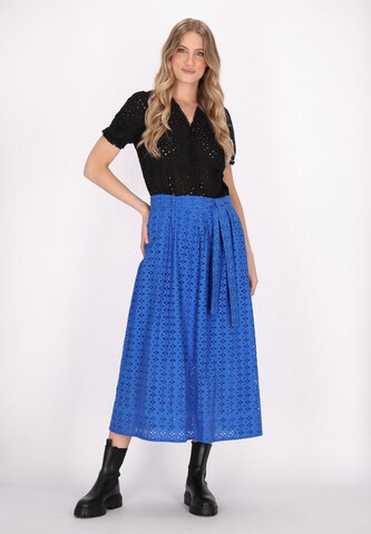 DreiMaster Vintage Rok in Blauw