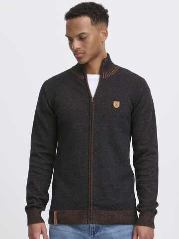 INDICODE JEANS Gebreid vest 'Andy' in Blauw