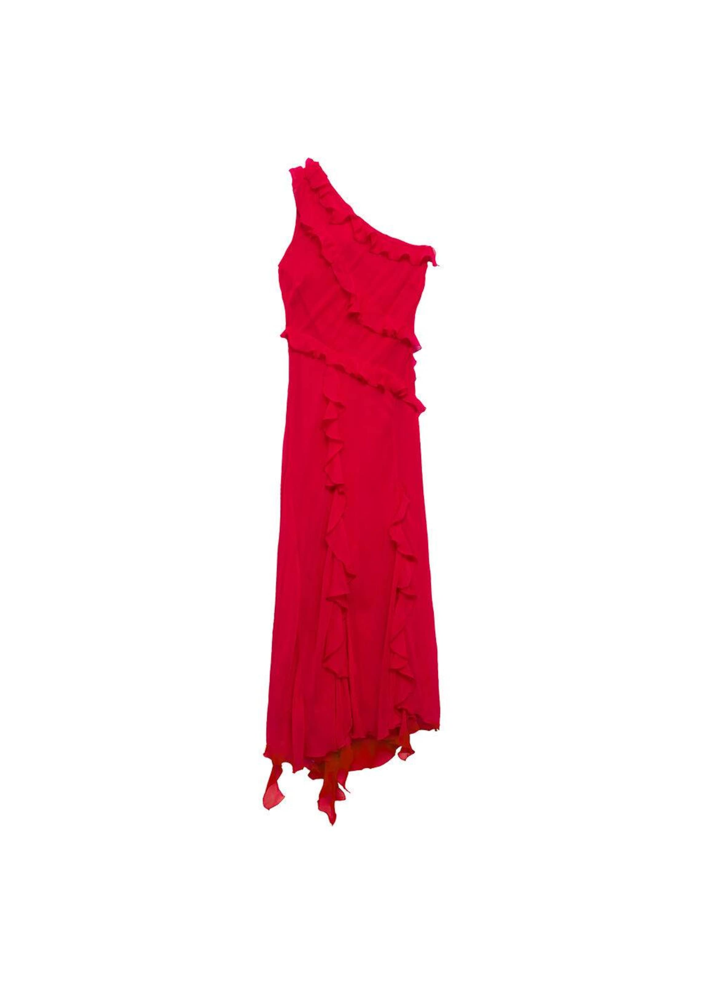 MANGO Kleid 'Kahlo' in Rot: Vorderseite