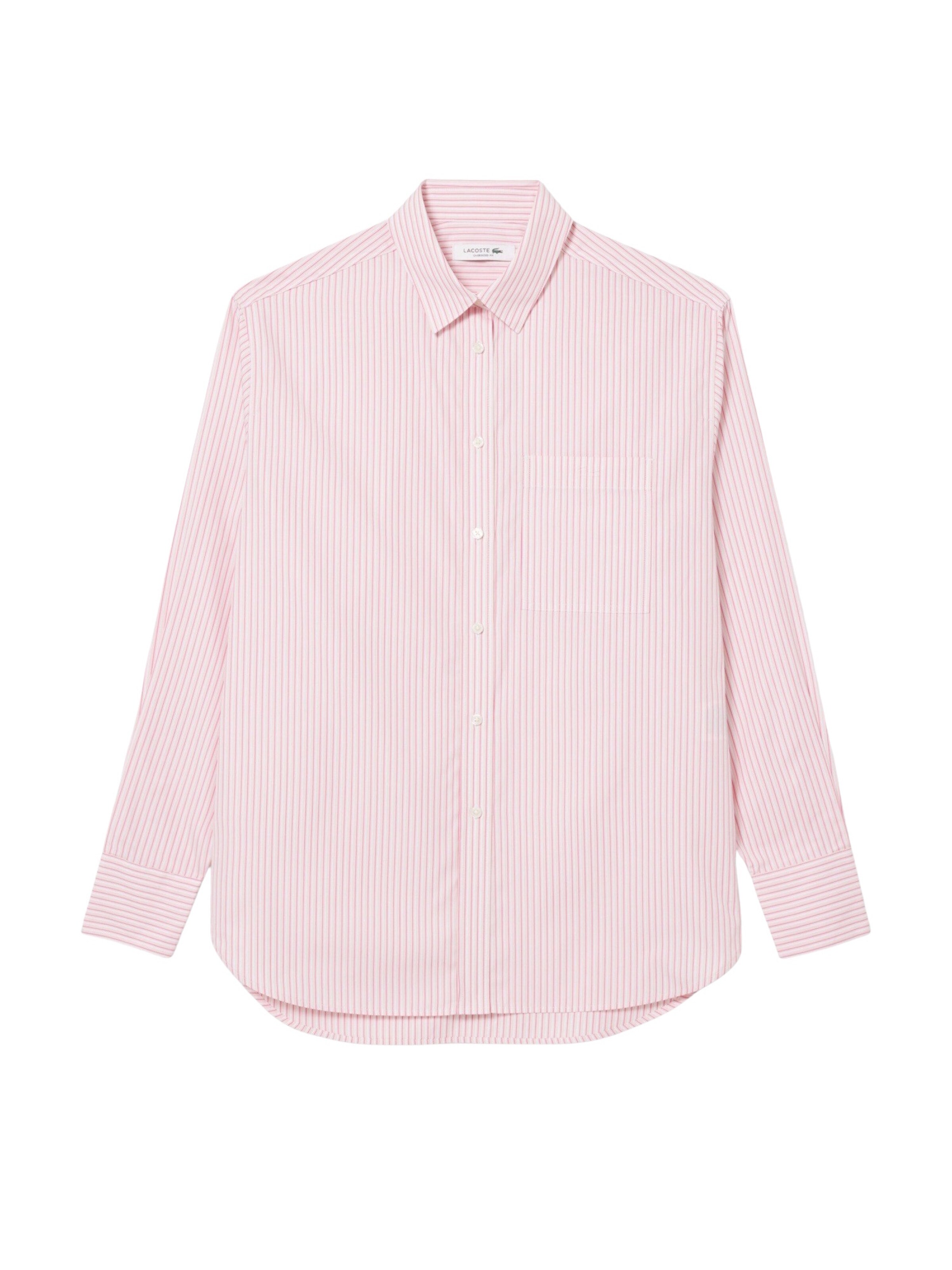 LACOSTE Bluse in Pink: Vorderseite