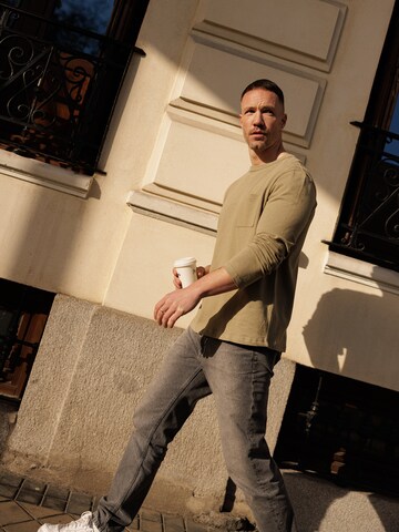 DAN FOX APPAREL Shirt 'Linus' in Green