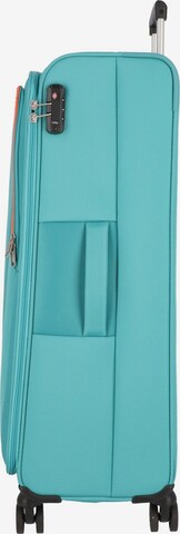 American Tourister Trolley 'Sea Seeker Spinner' in Groen