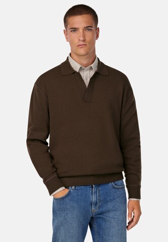 T-Shirt Boggi Milano en marron : devant
