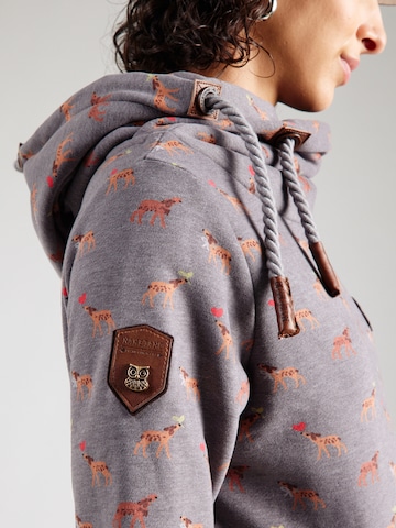 naketano Sweatshirt 'Darth' i grå