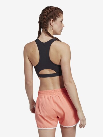 ADIDAS PERFORMANCE Medium Support Sports bra 'Medium-Support' in Black