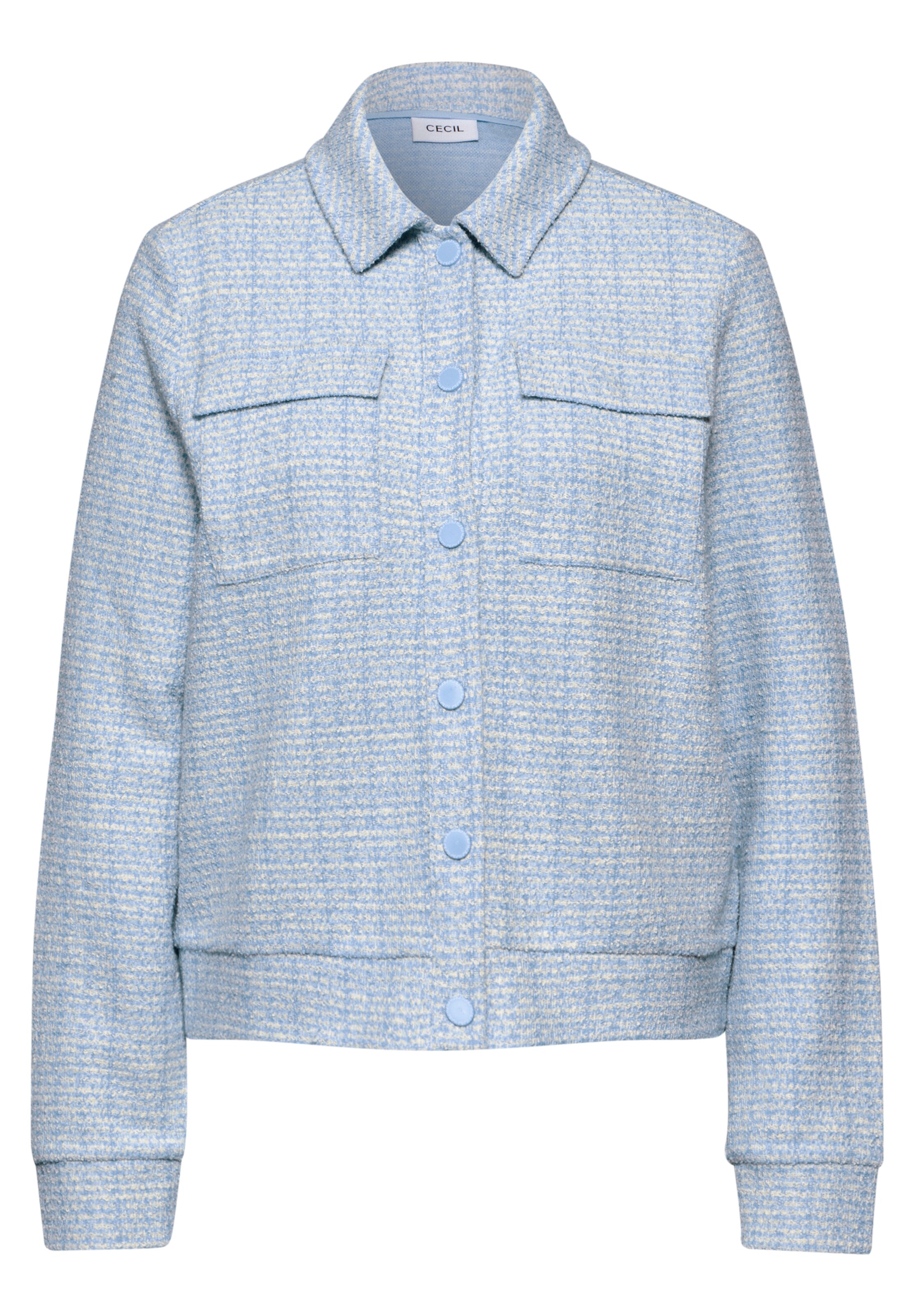 CECIL Between-Season Jacket in Blue: front