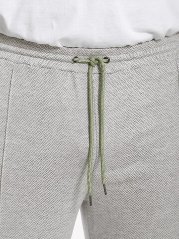 Charles Colby Tapered Broek 'Baron Benet' in Grijs