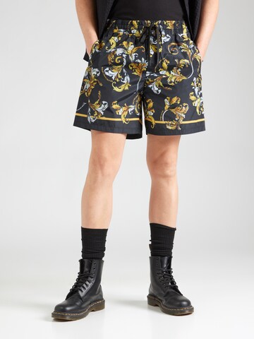 regular Pantaloni di Versace Jeans Couture in nero: frontale