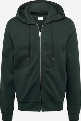 s.Oliver Sweat jacket in Green: front