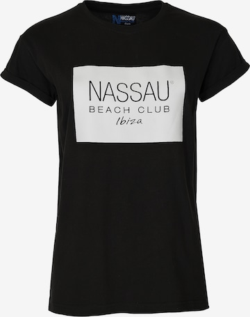 NASSAU Beach Club Shirt in Black: front