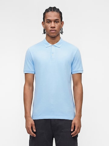 GAP Regular Fit Poloshirt in Blau: Vorderseite