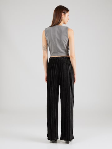 VILA Loose fit Pants 'KATHY' in Black