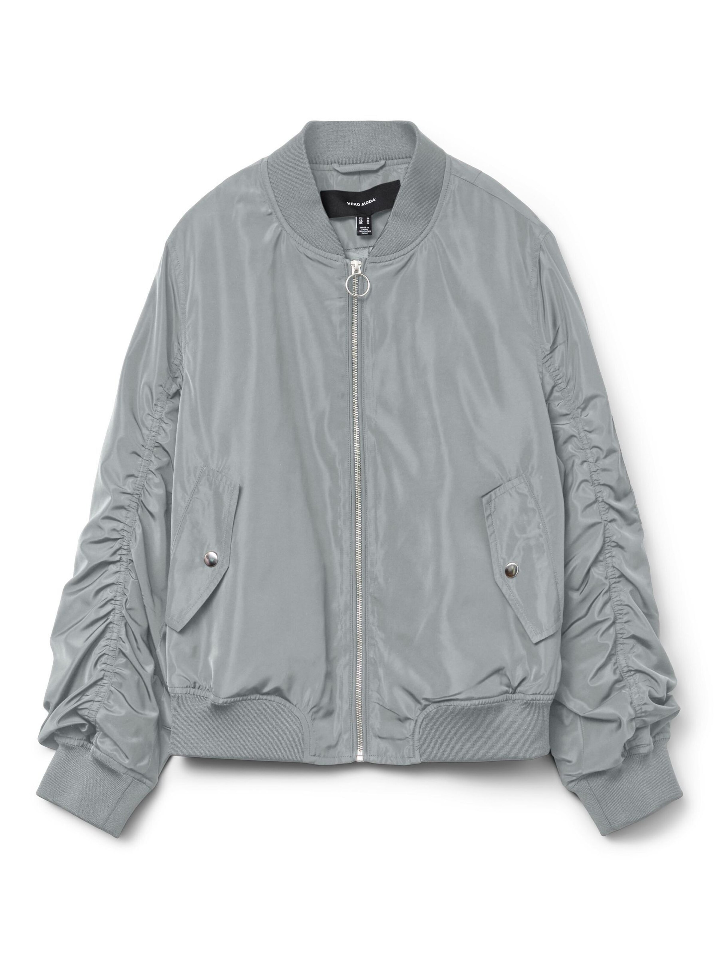 VERO MODA Jacke 'SNKatarina' in grau, Produktansicht