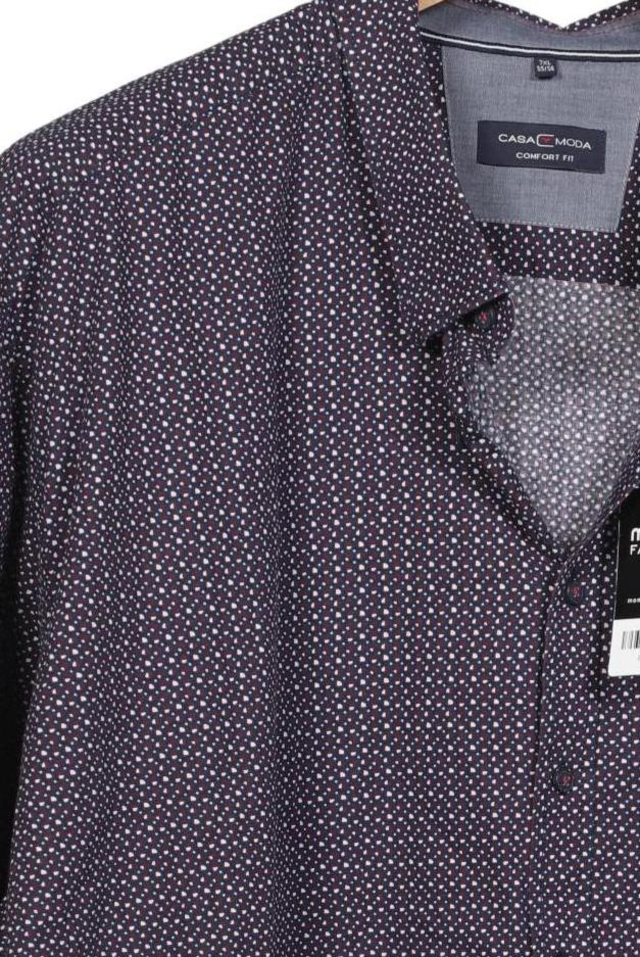 CASAMODA Button Up Shirt in 9XL in Blue