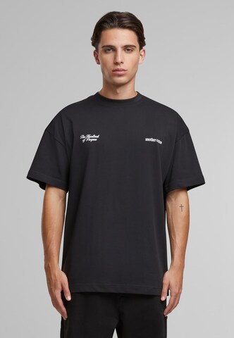 Another Cotton Lab Shirt in Black: front