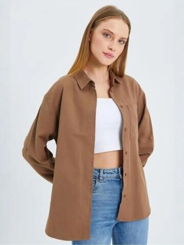 Chemisier MixRay en marron