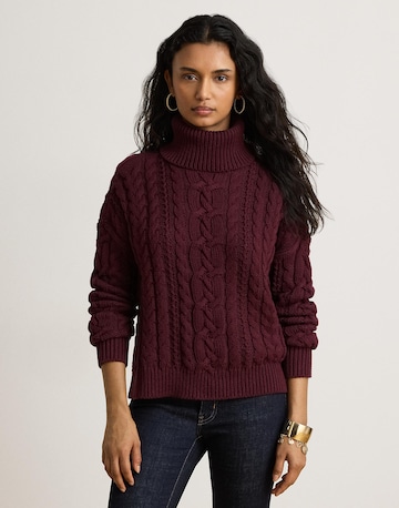 Lauren Ralph Lauren Pullover in Rot: Vorderseite