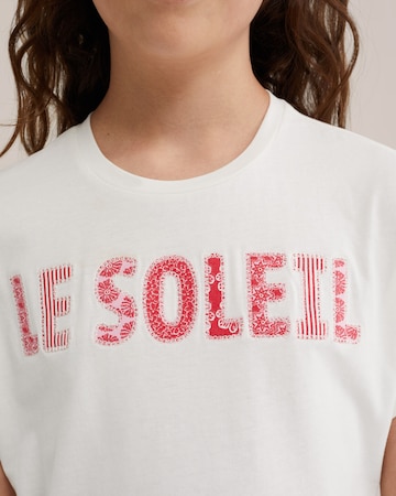 WE Fashion - Camiseta en blanco
