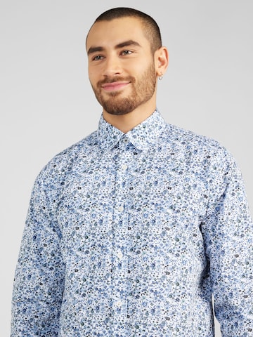 JOOP! Jeans - Regular Fit Camisa 'Hanson2' em azul