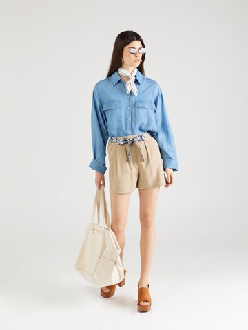 JDY Regular Shorts 'Tomika' in Beige