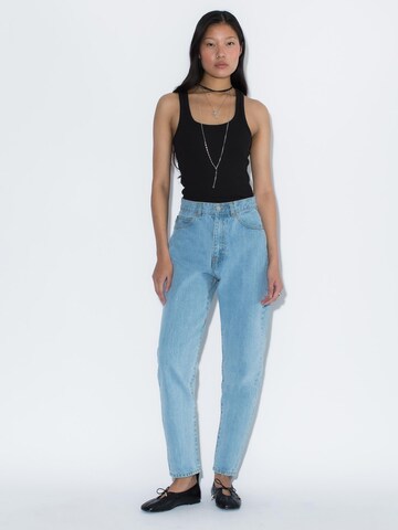 Dr. Denim Tapered Jeans 'Nora High Cropped' in Blue