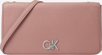 Borsa a tracolla di Calvin Klein in lilla: frontale