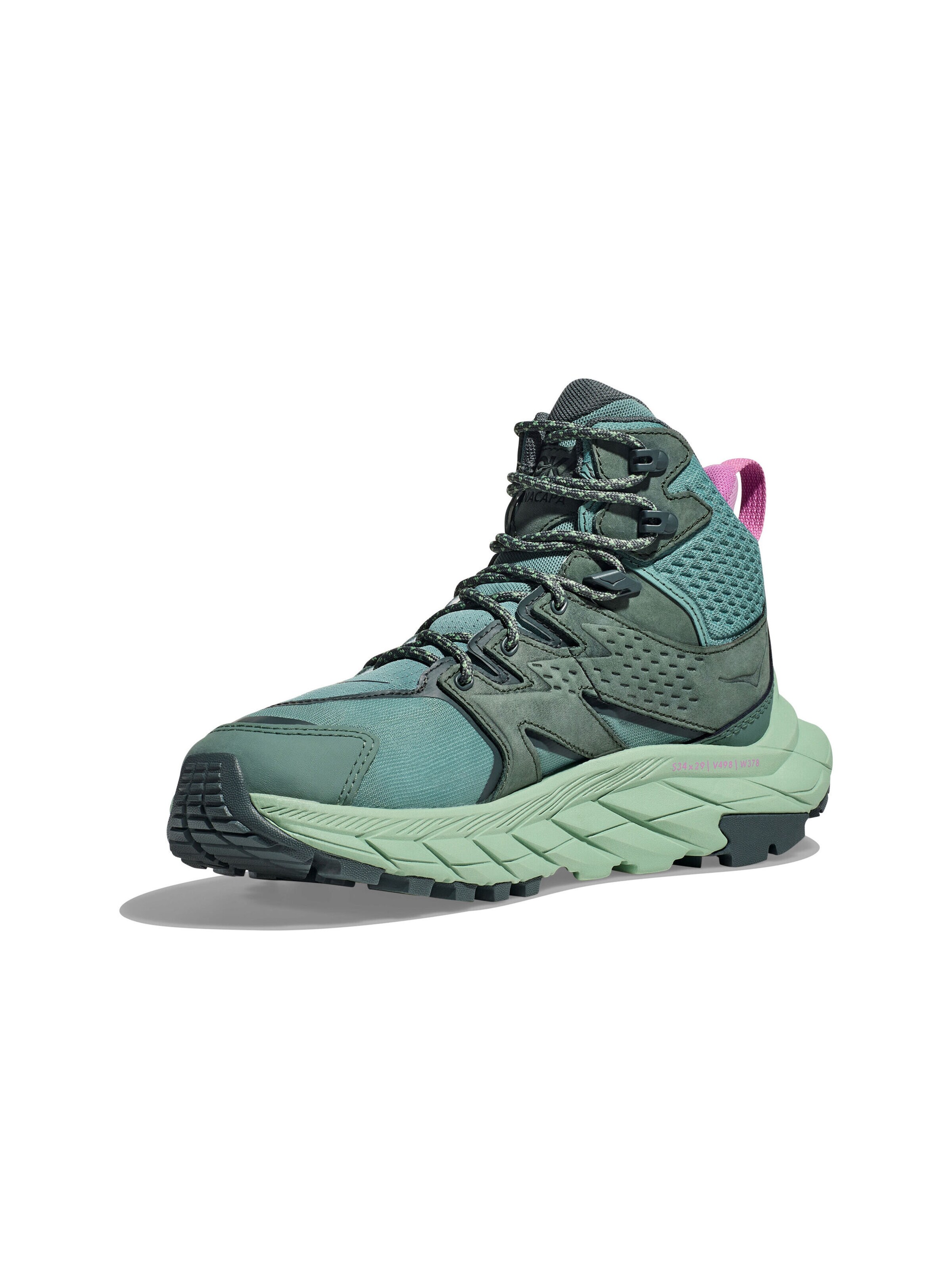 HORKA Boots 'Anacapa' in Grün: Vorderseite