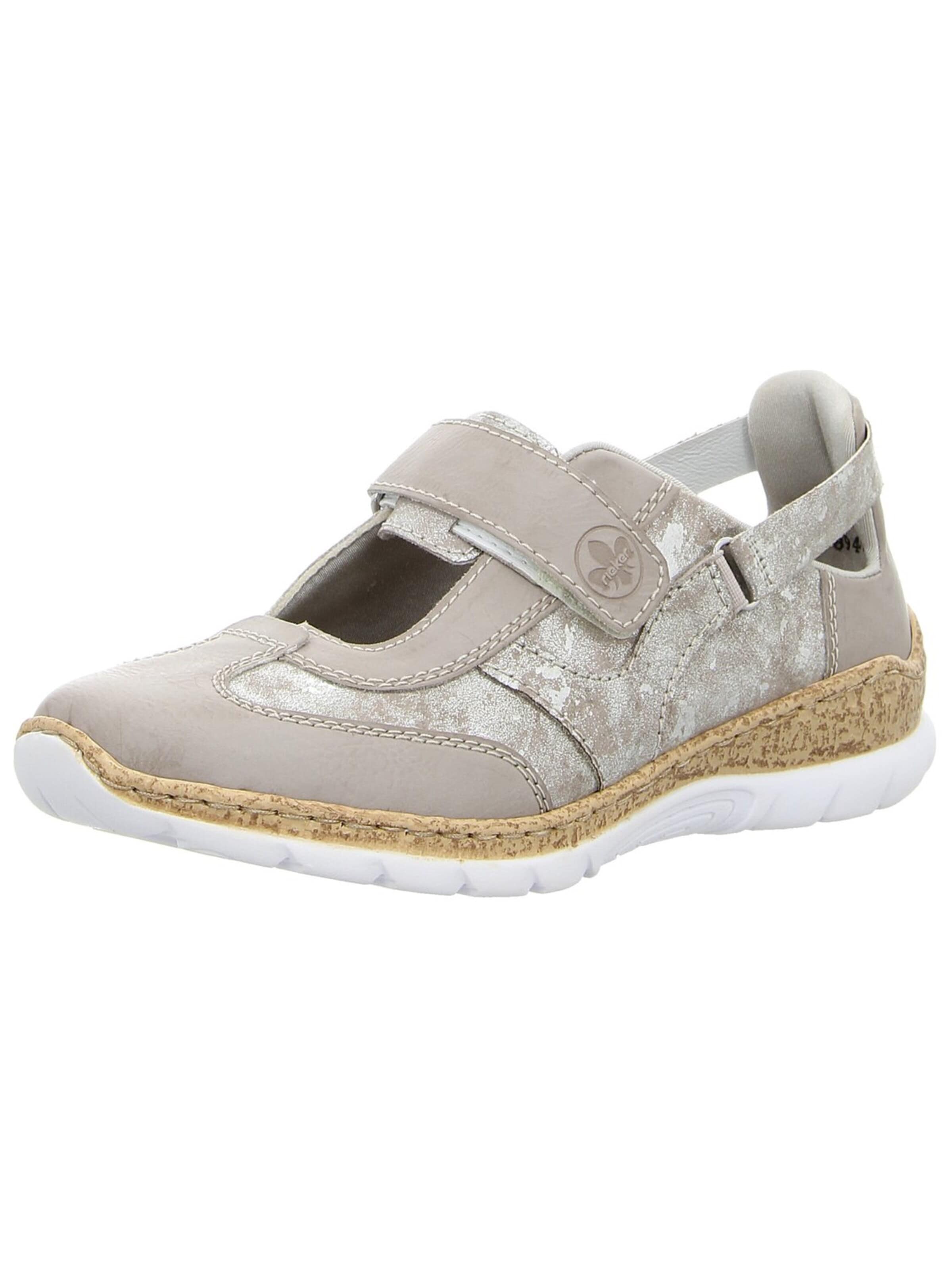 Rieker Slipper in Grau: Vorderseite