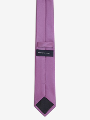 Andrew James Tie in Purple