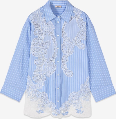 oltre Bluse in blau, Produktansicht