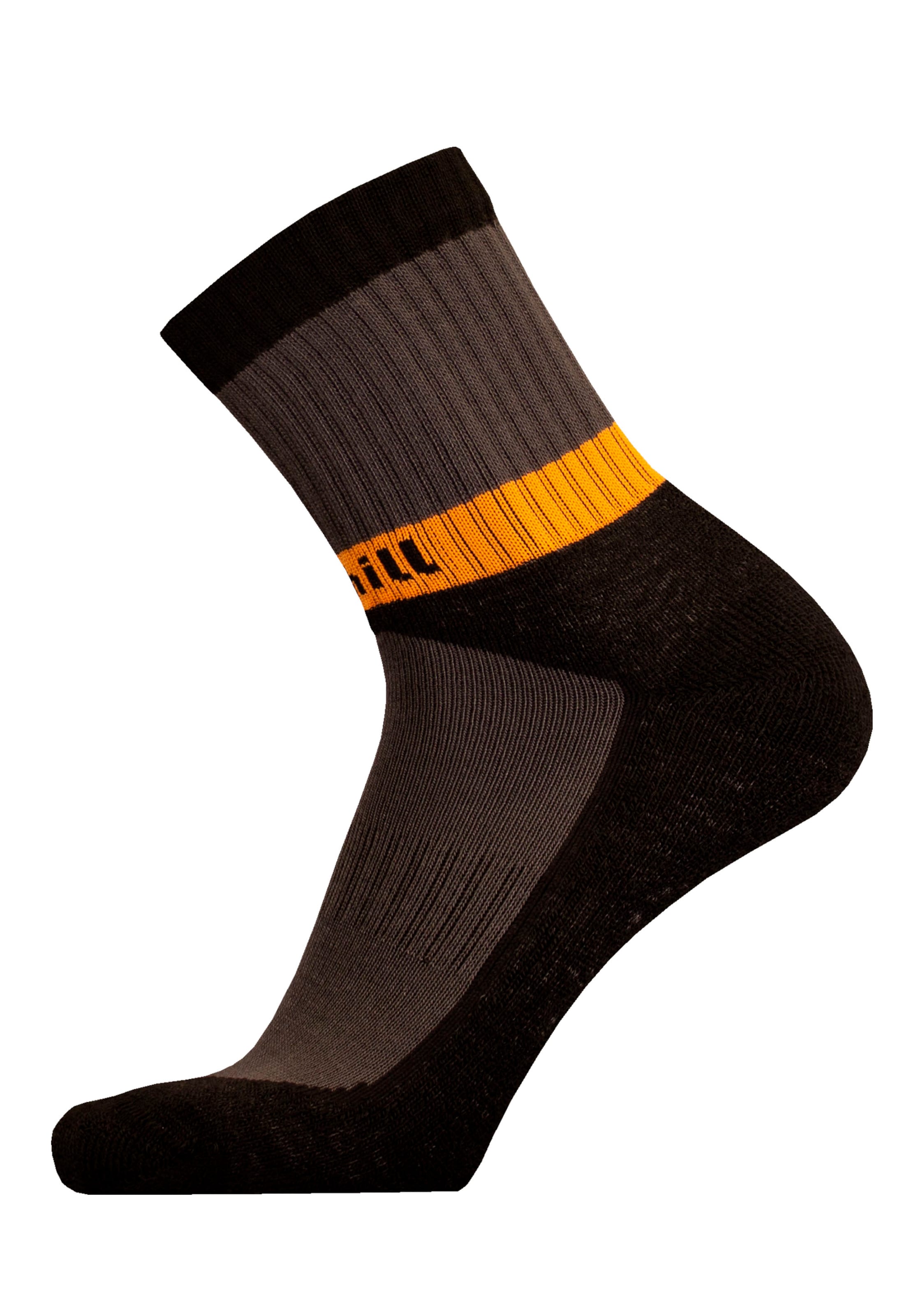 UphillSport Athletic Socks 'VIITA' in Black: front