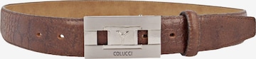 Ceinture ' Chiusano ' Carlo Colucci en marron : devant